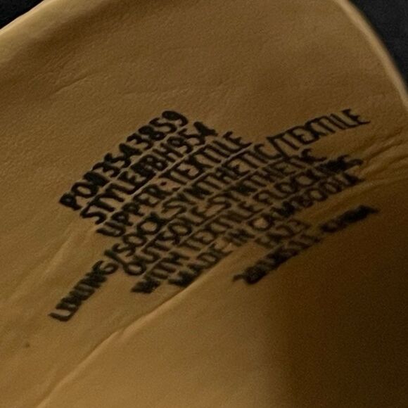 J. CREW Suedes Zoe D’orsay Flats Black Size 8 - Picture 4 of 6